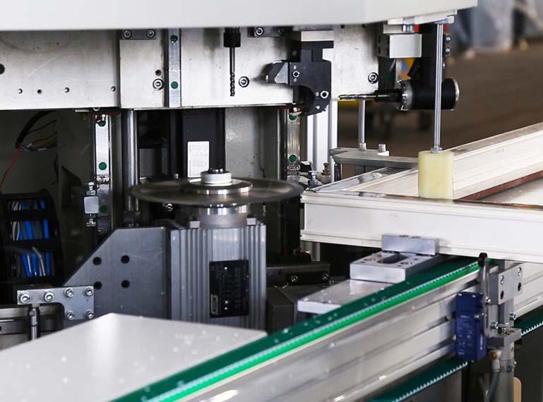 Automatic Single Head Aluminium Profile Cutting Machines
